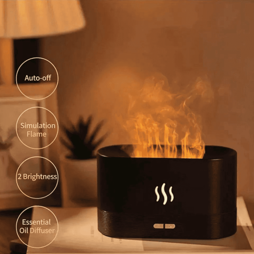 Aromatic Flame Diffuser - RainVibes - Default Title
